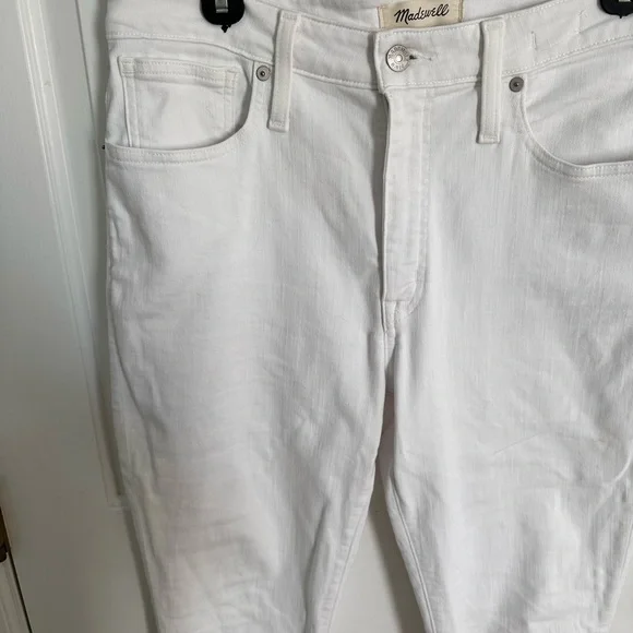 White Madewell Jeans Size 30 - Picture 5 of 6